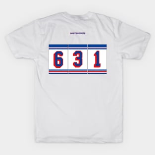 Rep Your Area Code (NYR 631) T-Shirt